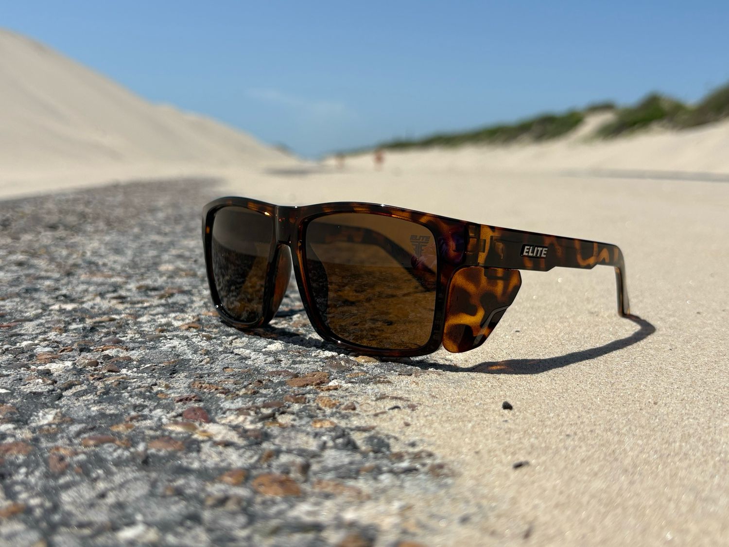 SAFETY GLASSES TORTOISE ANSI Z87