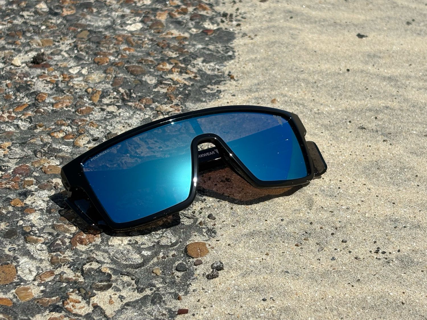 ALPHA SAFETY GLASSES BLUE