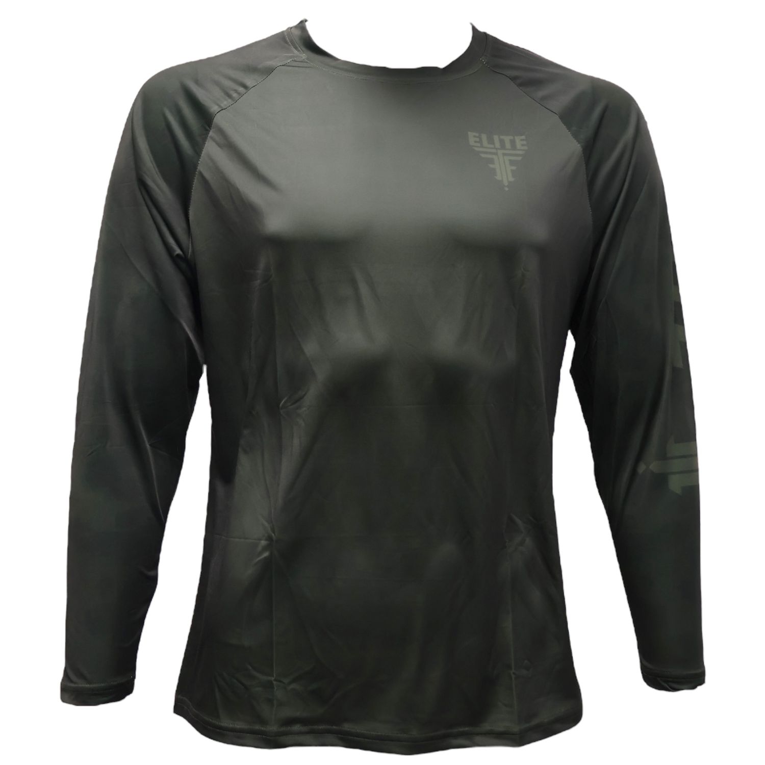 DRY FIT LONG SLEEVE AND FACE MASK GREEN (UNISEX)
