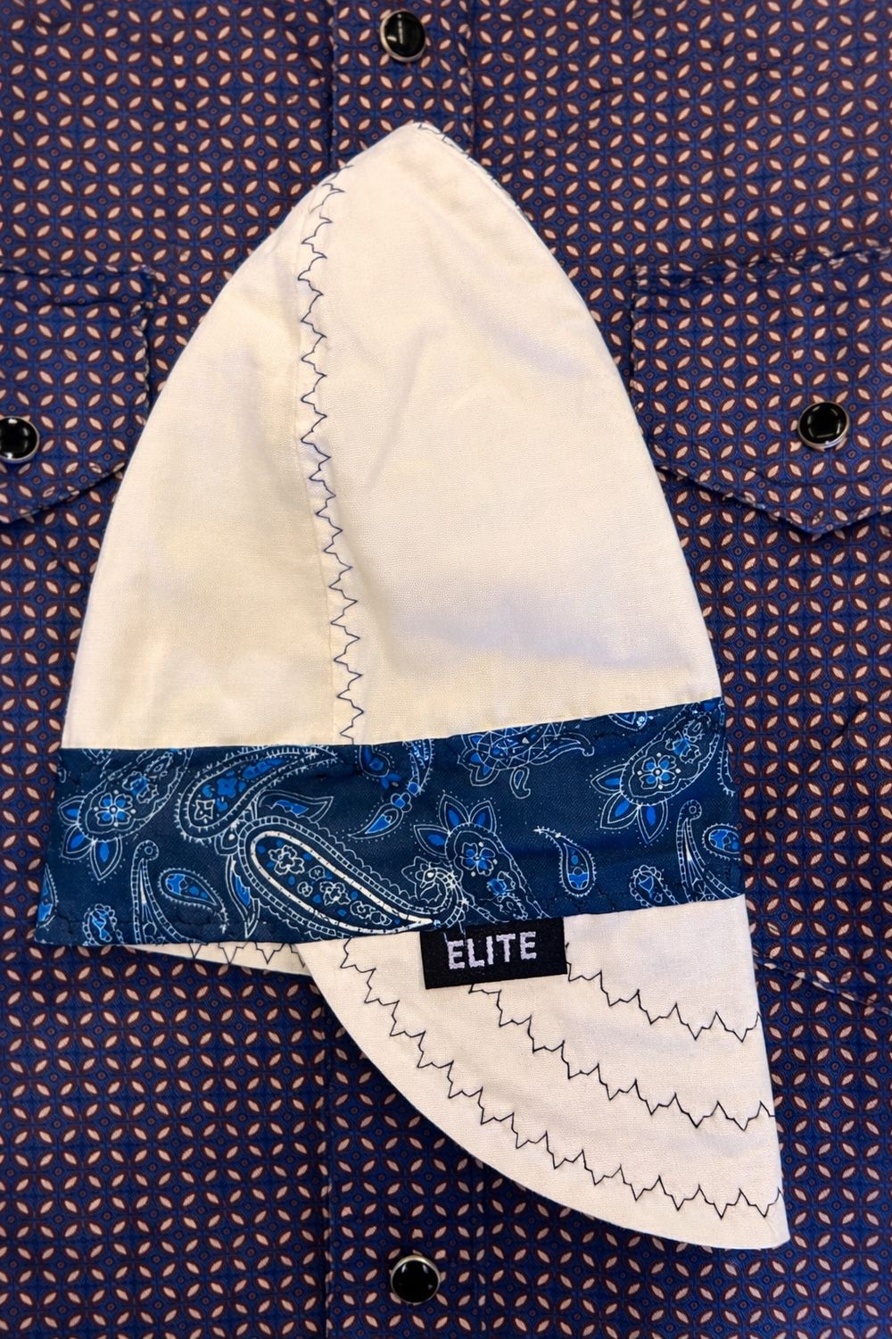 ELITE WELDING CAPS WHITE &amp; BLUE
