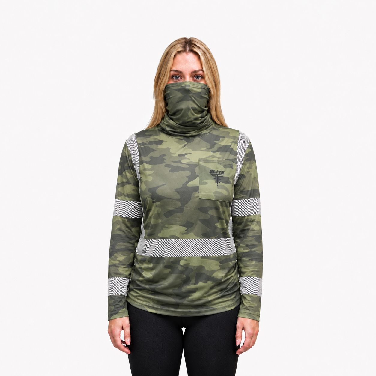 UNISEX HIGH VISIBILITY LONG SLEEVE - GREEN