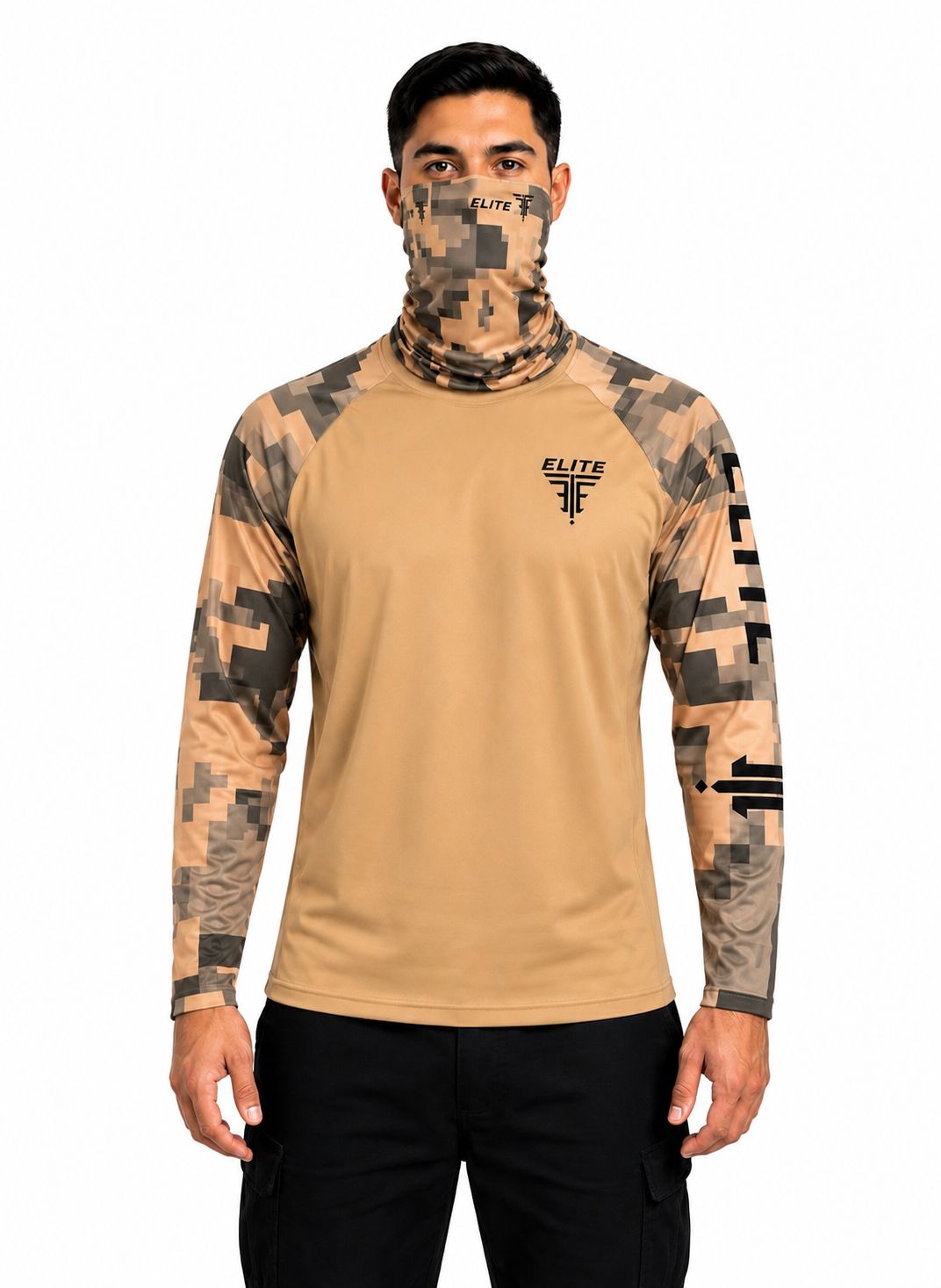 UNISEX DRY FIT DESERT TAN CAMO