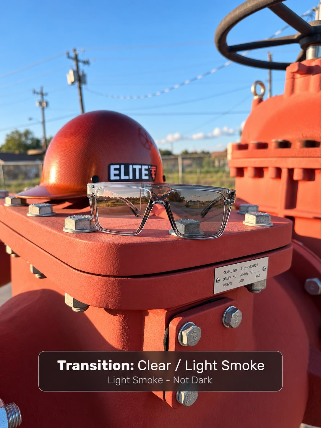ELITE SIGMA TRANSITION SAFETY GLASSES Z87.1