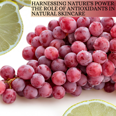Harnessing Nature&#39;s Power: The Role of Antioxidants in Natural Skincare