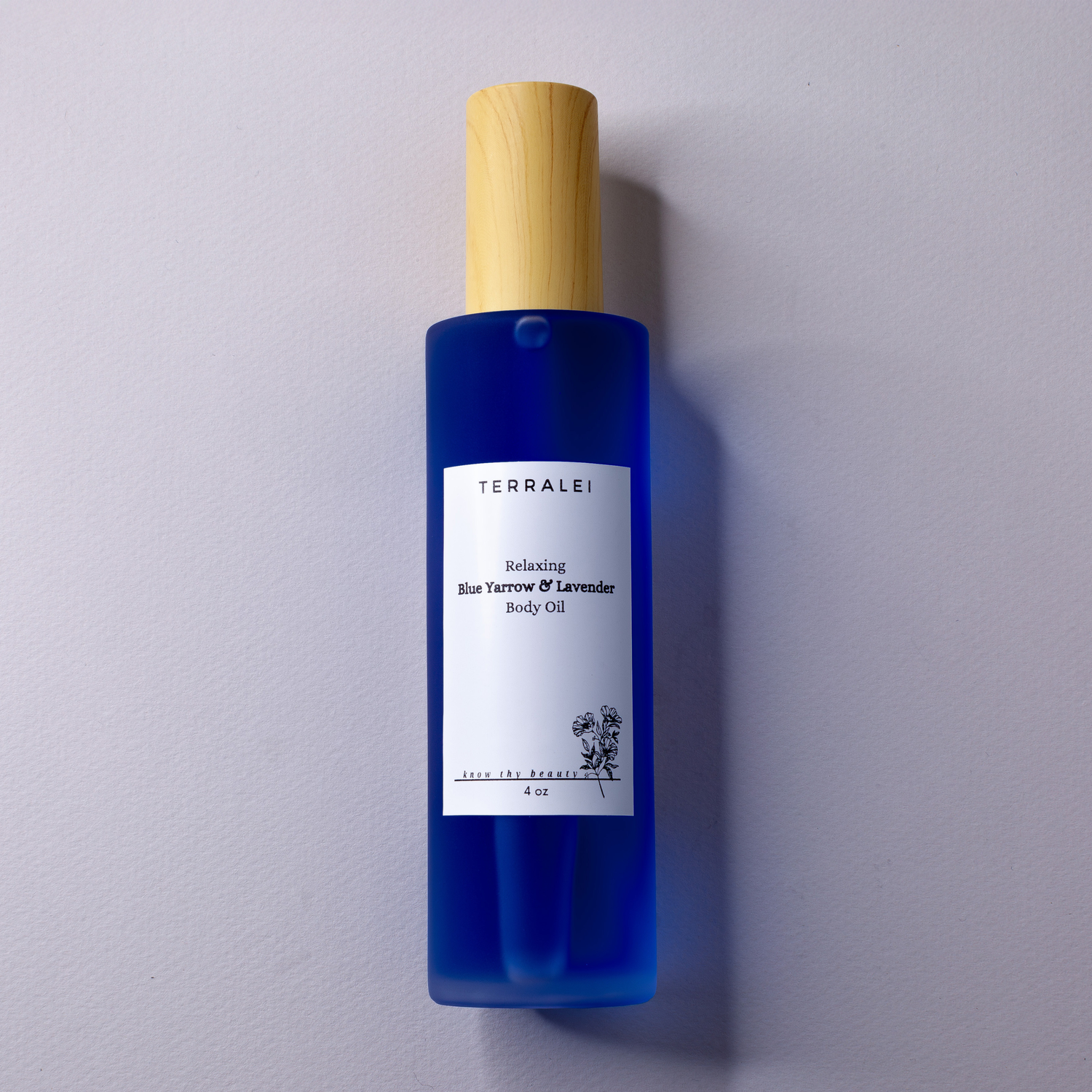 Relaxing Blue Yarrow &amp; Lavender Body Oil