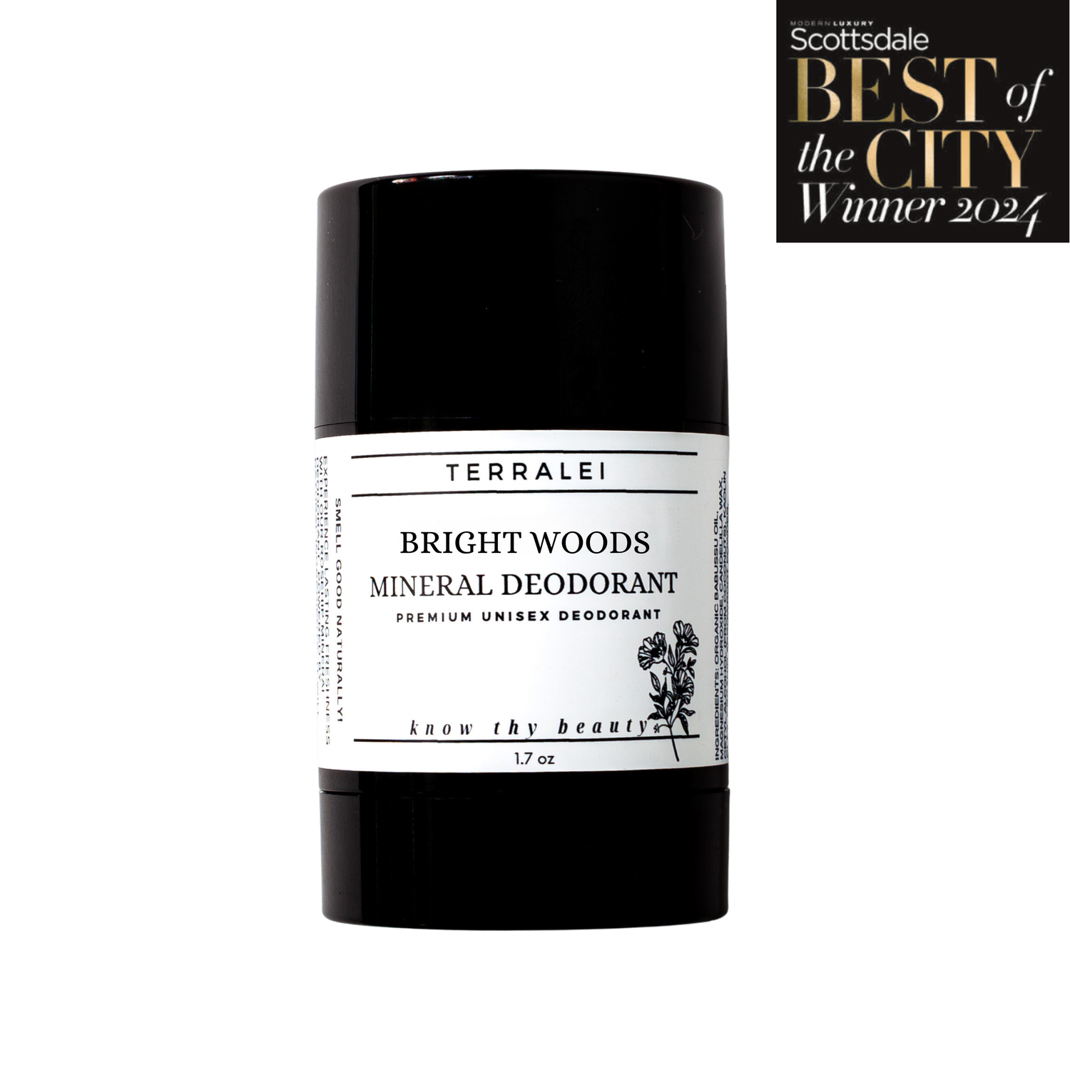 Bright Woods Natural Deodorant Stick