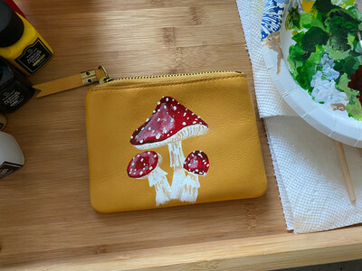 Toadstool Coin Purse