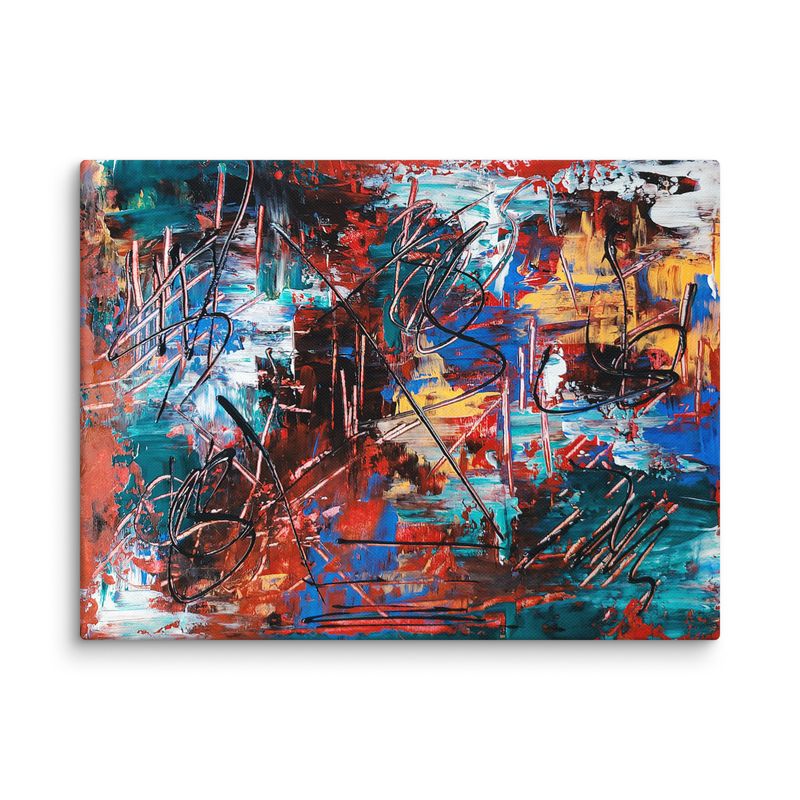 Earthly Signatures: Canvas Print