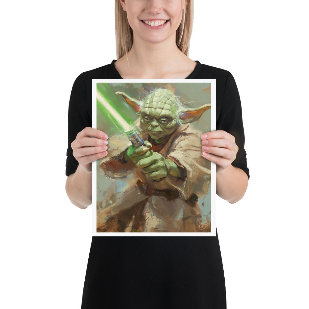 Star Wars Edition: Master Yoda Poster Print