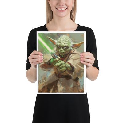 Star Wars Edition: Master Yoda Poster Print