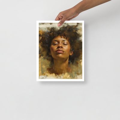 Untitled Portrait Study: Poster Print