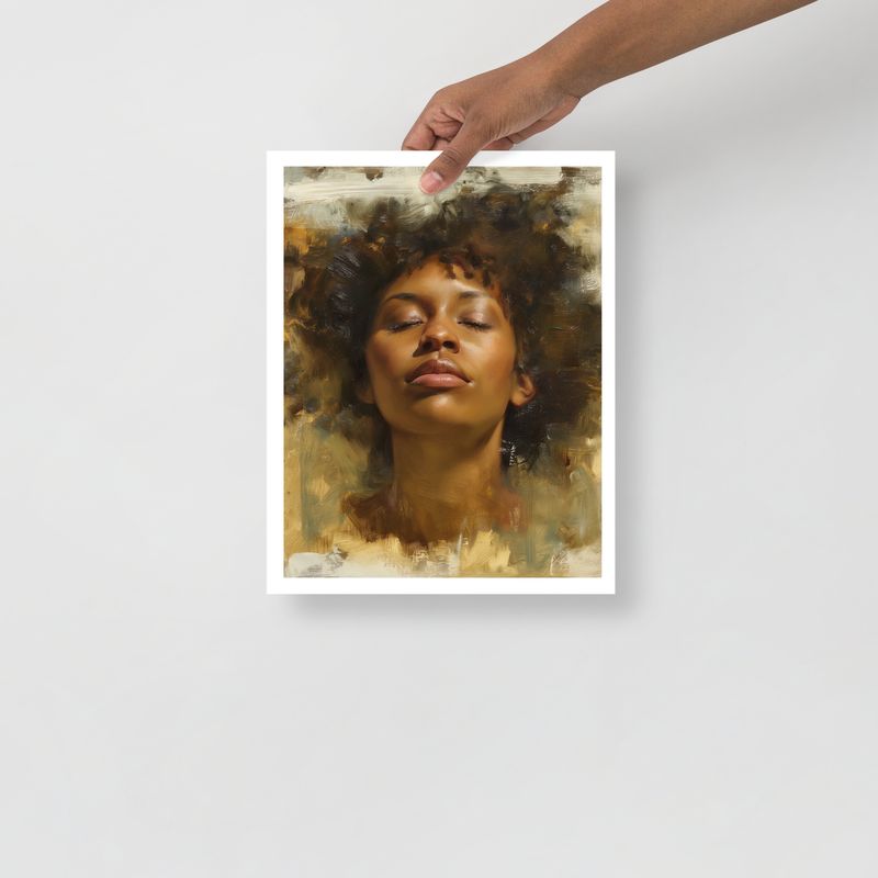 Untitled Portrait Study: Poster Print