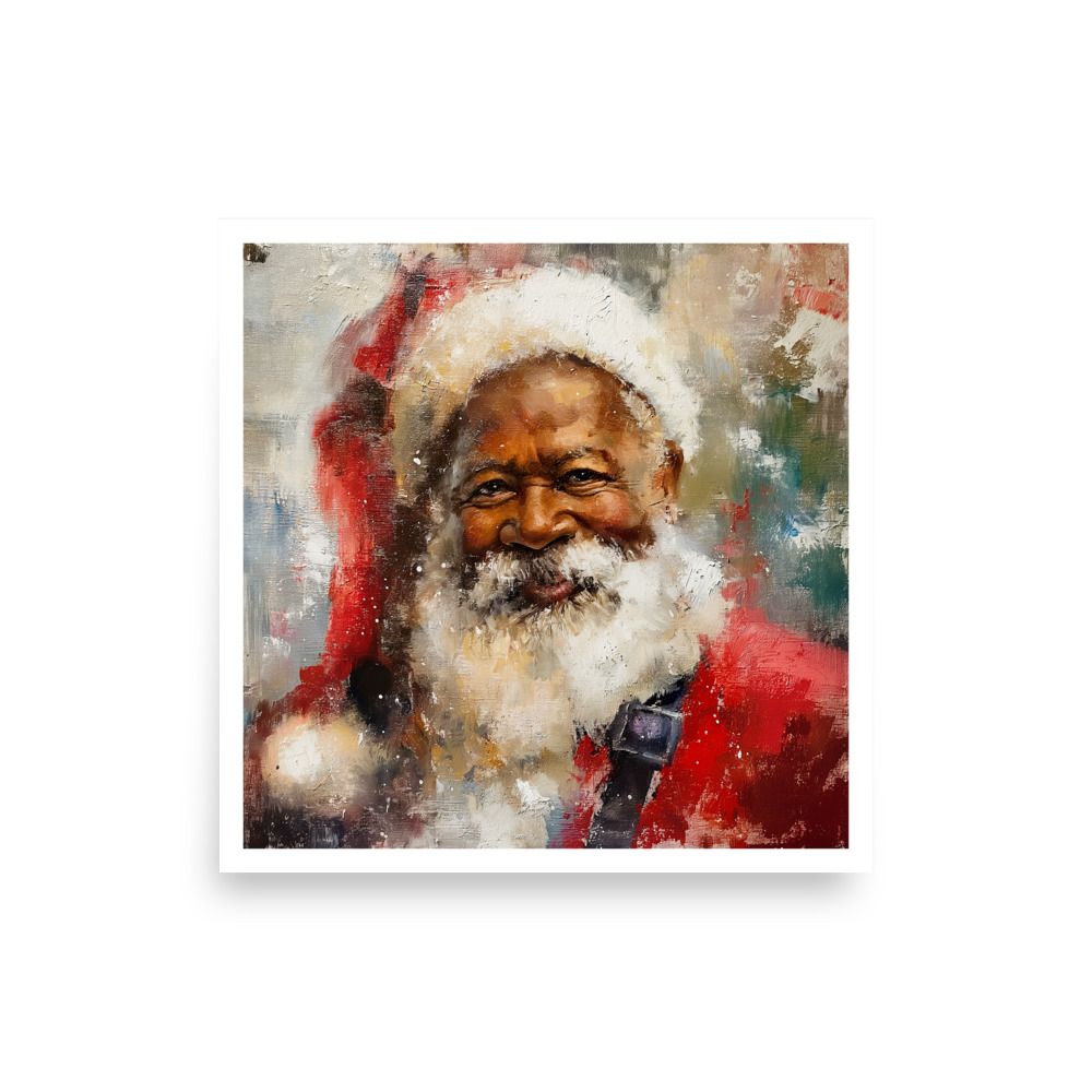 Santa Poster Print