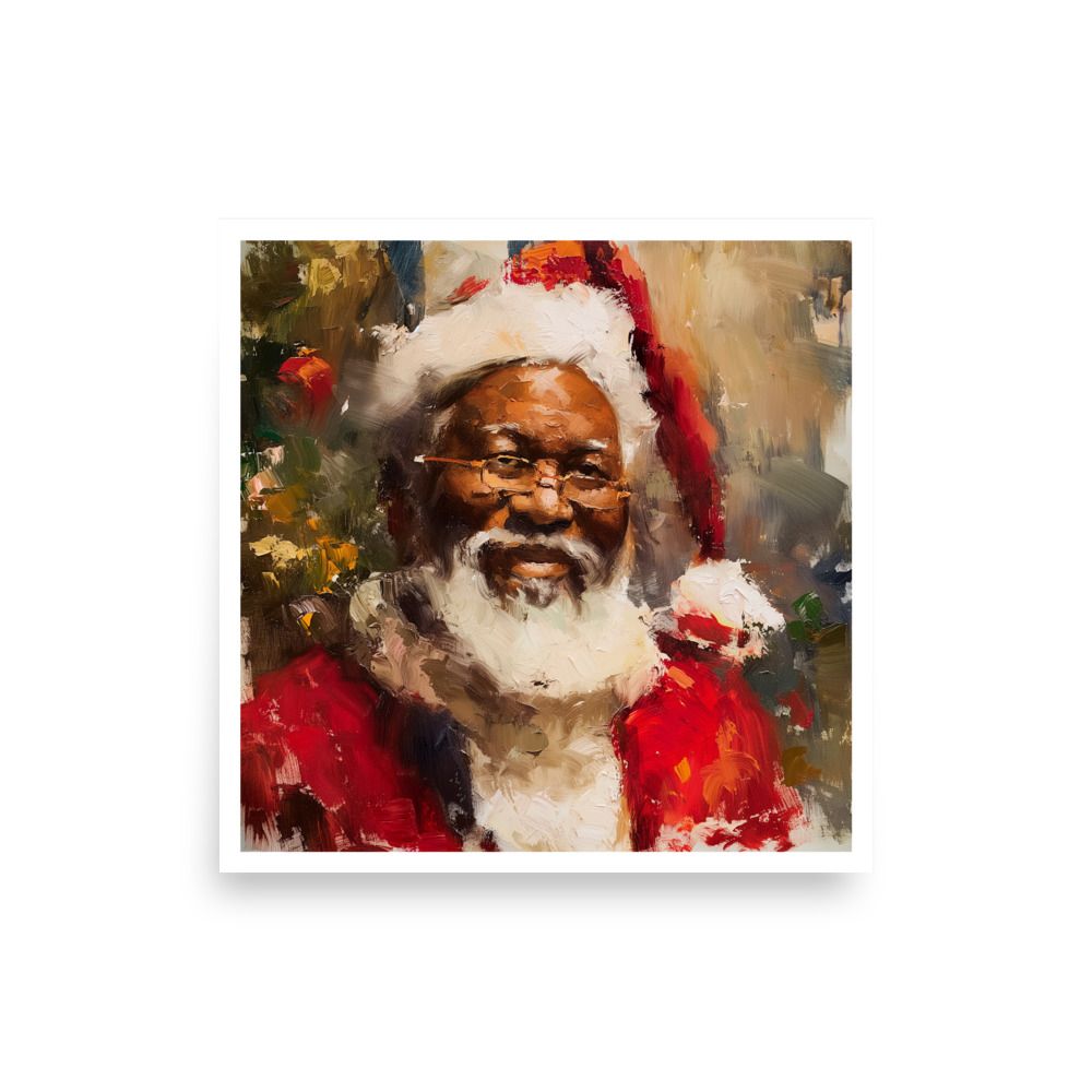Santa II Poster Print