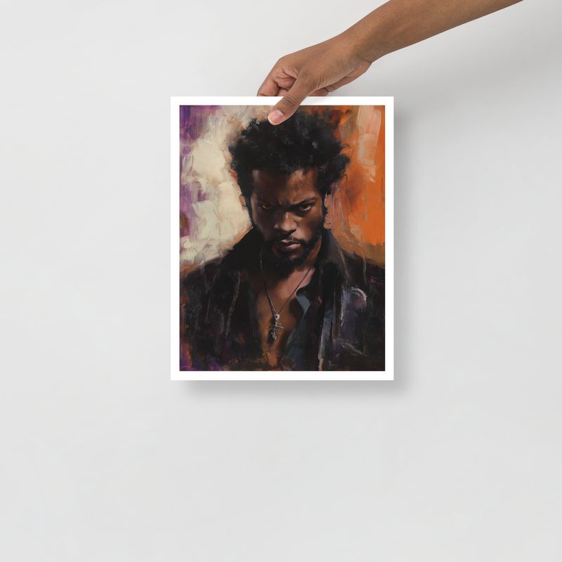 The Side of Me I Hide: Poster Print 