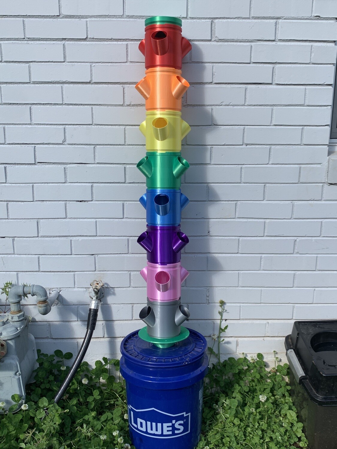Custom Hydroponic Tower