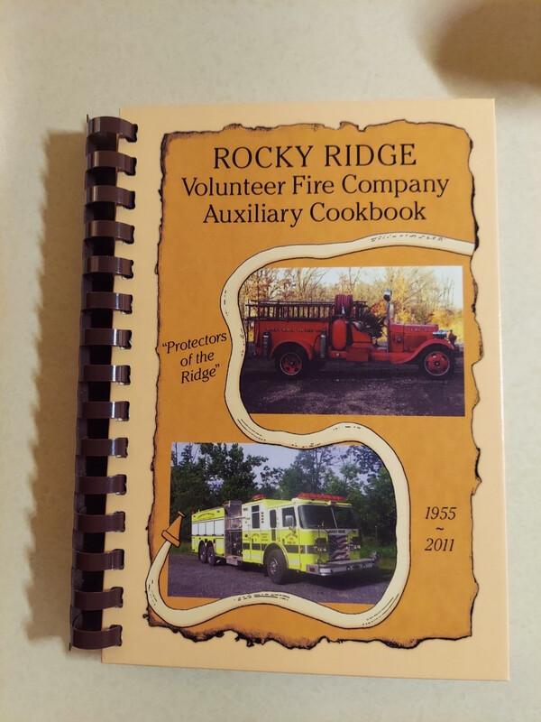 Rocky Ridge Volunteer Fire Company Auxiliary Cookbooks