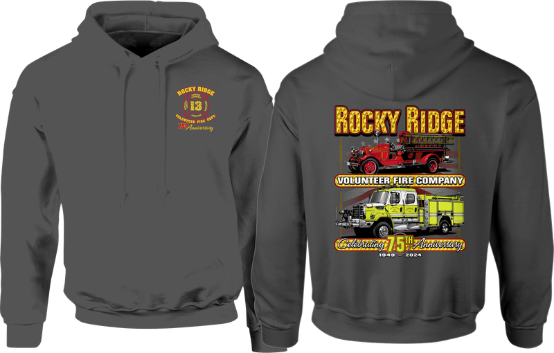 75th Anniversary Core Fleece Pullover Hooded Sweatshirt