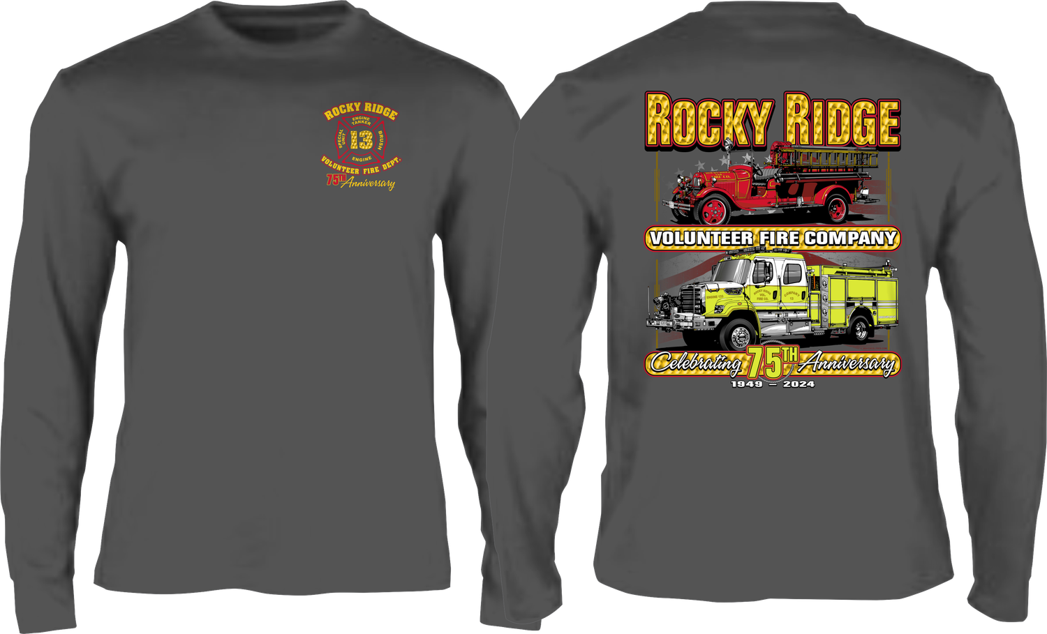 75th Anniversary Long Sleeve Essential T-Shirt