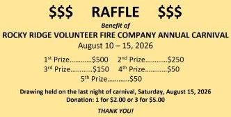 RRVFC 2026 Carnival Money Raffle