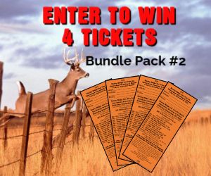 Bundle #2- Enter to Win It- 4 Tickets to RRVFC Sportsman Drawing & Dinner