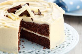 Whole Chocolate cake with Butter Cream Frosting