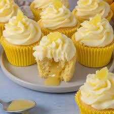 Lemon Filled Cupcakes with Lemon Frosting (6 Pack)