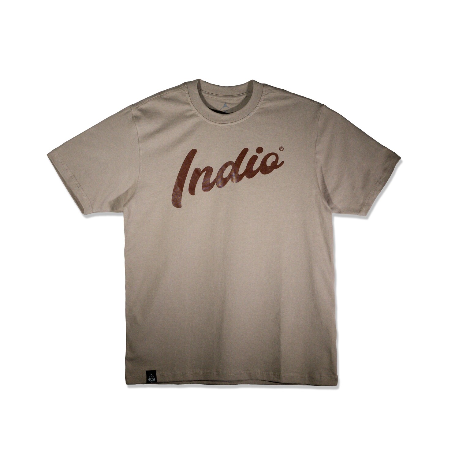 &quot;Script&quot; Petrified Oak tee
