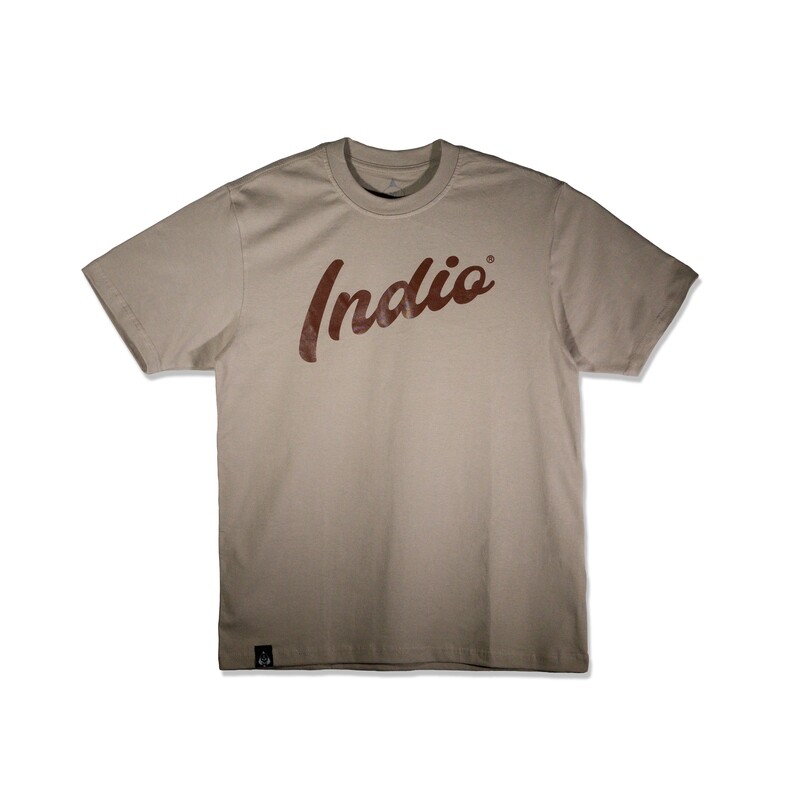 &quot;Script&quot; Petrified Oak tee