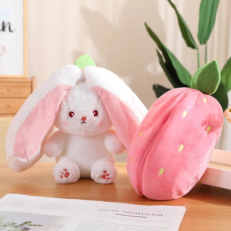 35cm Creative Funny Doll Carrot Rabbit Plush Toy