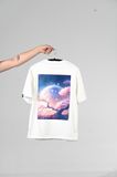 Kend Ukiyo White Oversized T-shirt