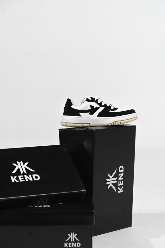 KEND Kajan Black/White Sneakers