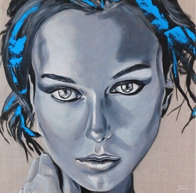 Imprimé sur toile 20/20cm