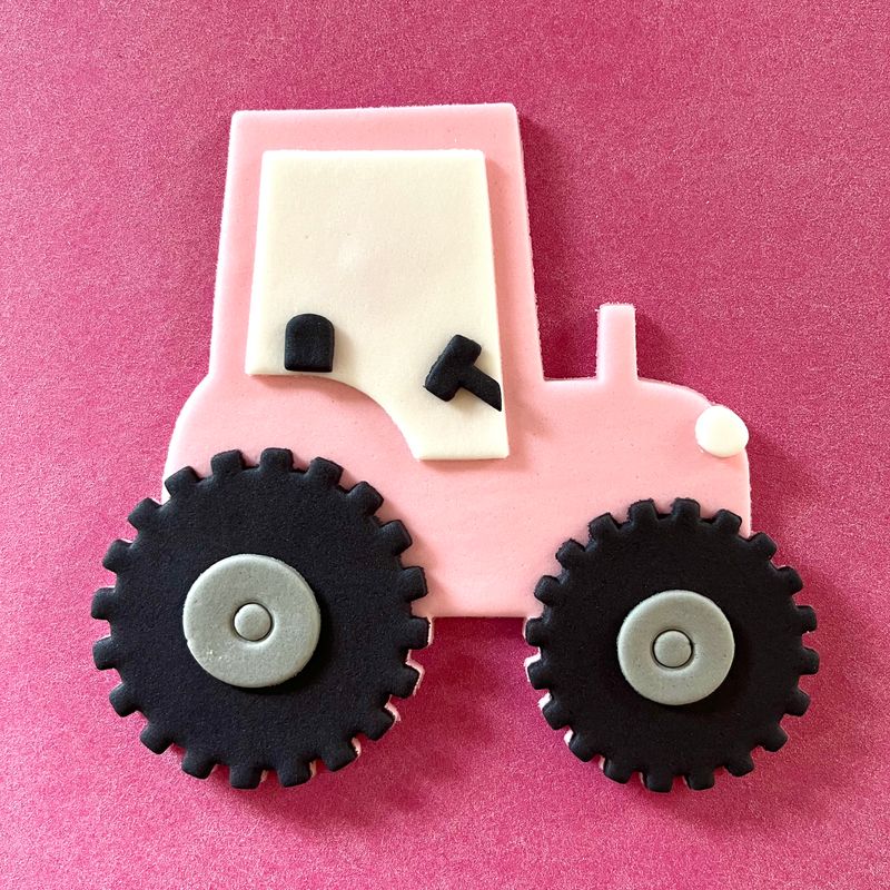 Edible Pink Tractor