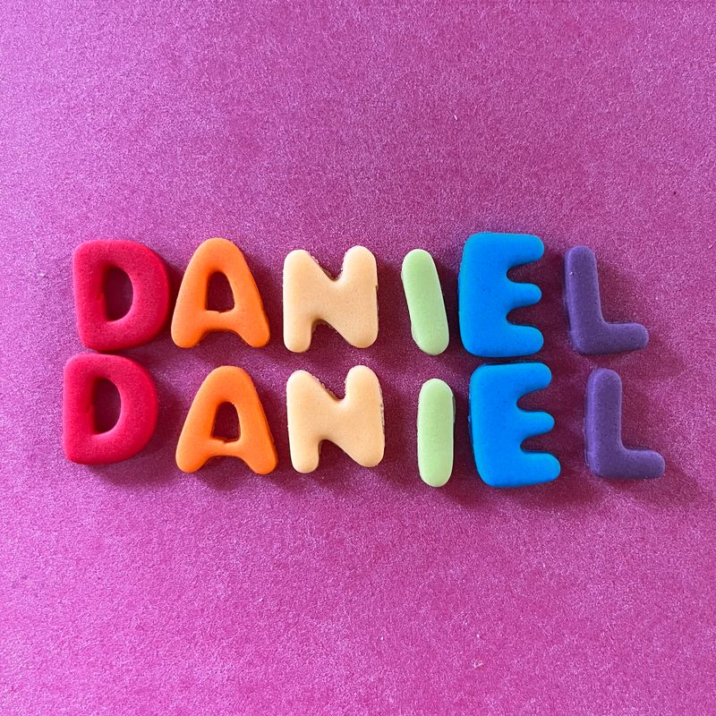 2cm RAINBOW Letters & Numbers