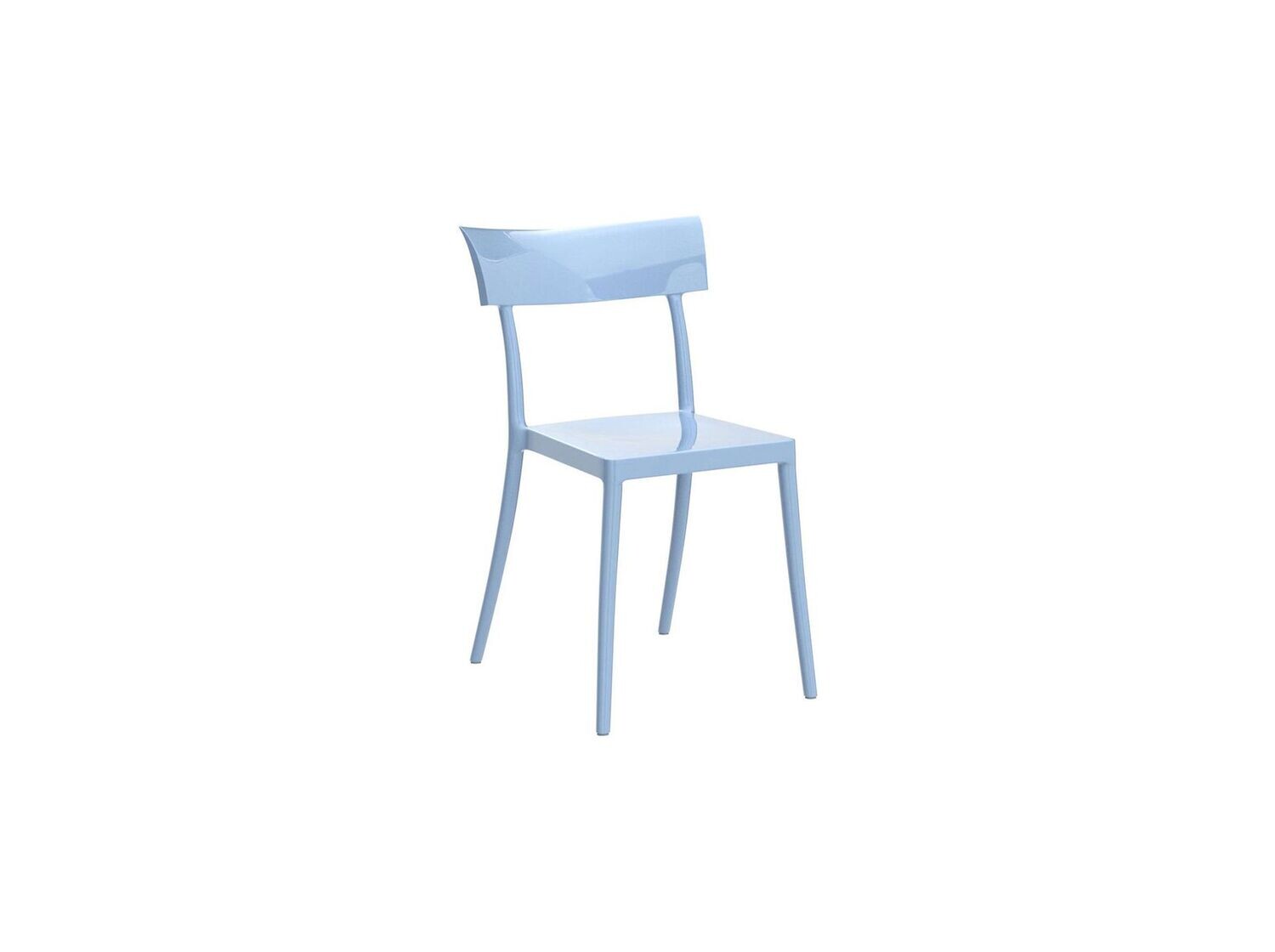 KARTELL_Catwalk blu design P. Starck (2 sedie)