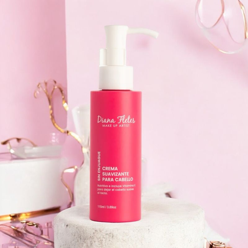 Crema Suavizante Para El Cabello LIBRE DE SULFATOS Y PARABENOS- DIANA FLETES