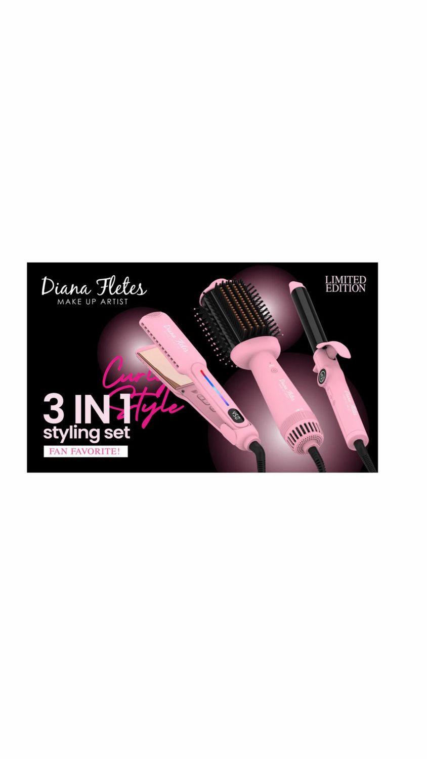 Set 3 en 1 Pink Light — Todo lo que necesitás para un cabello de salón desde casa