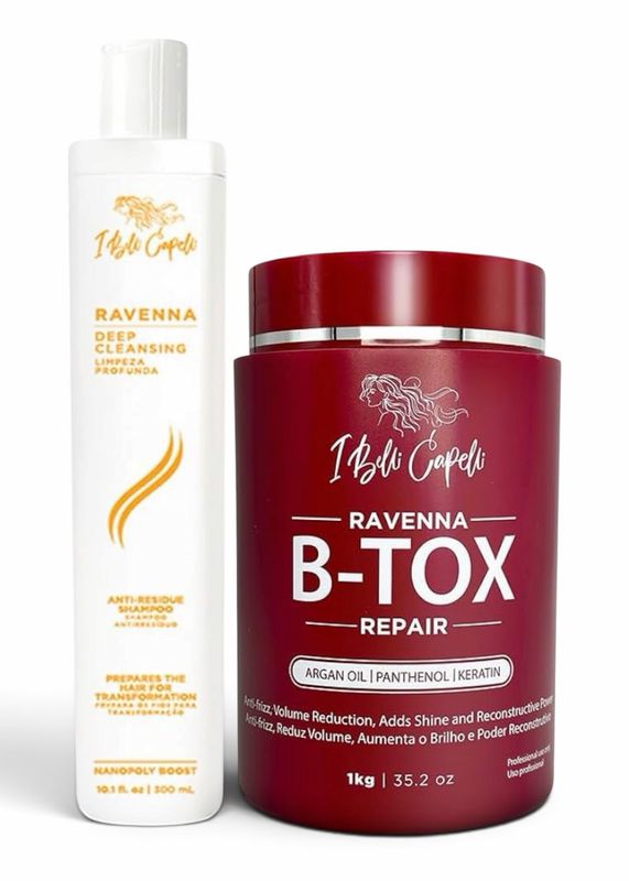 RAVENNA B-TOX REPAIR — TRATAMIENTO CAPILAR PROFESIONAL