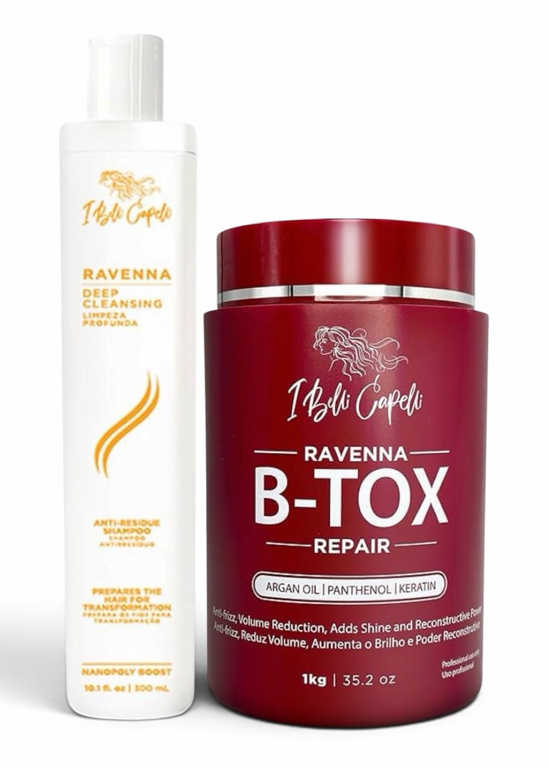 RAVENNA B-TOX REPAIR — TRATAMIENTO CAPILAR PROFESIONAL RAVENNA B-TOX REPAIR — TRATAMIENTO CAPILAR PROFESIONAL