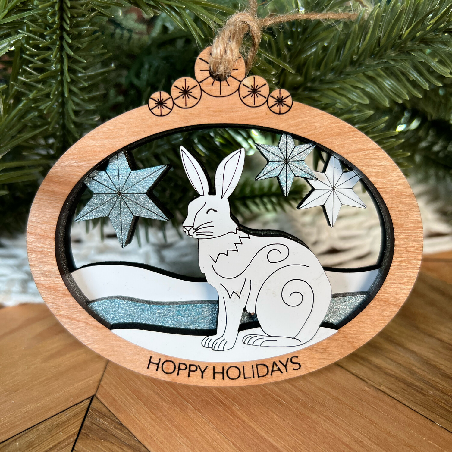 Hoppy Holidays Ornament