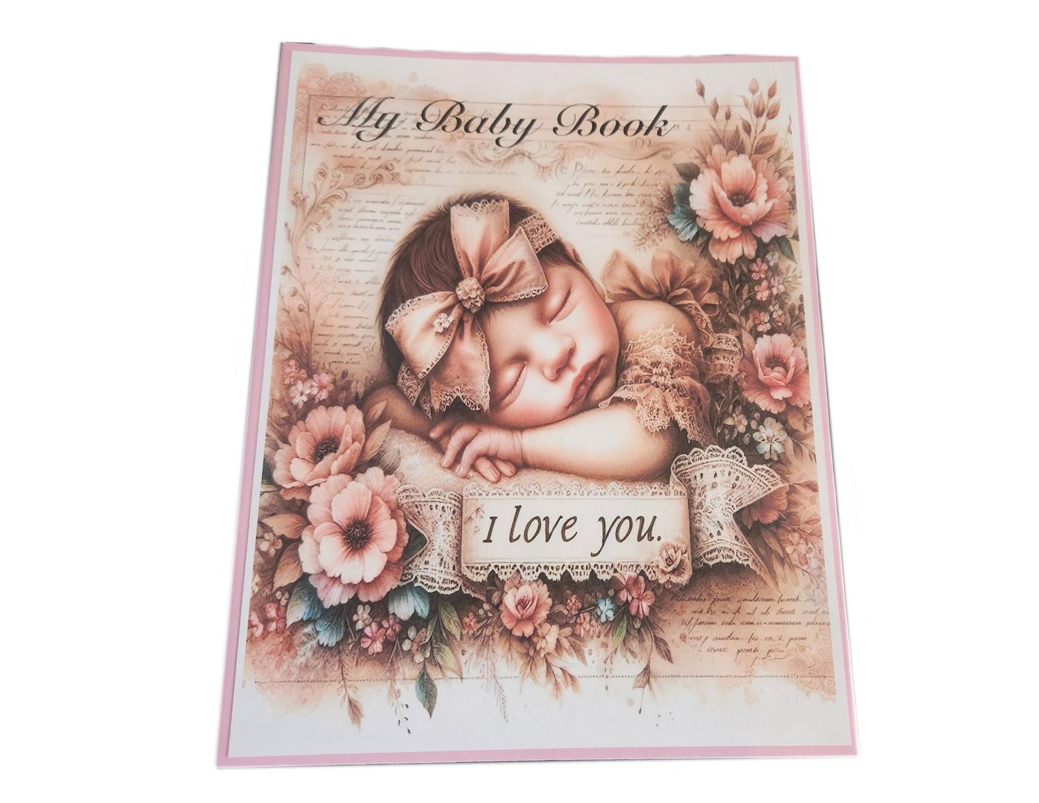 Newborn Baby Girl Baby Book