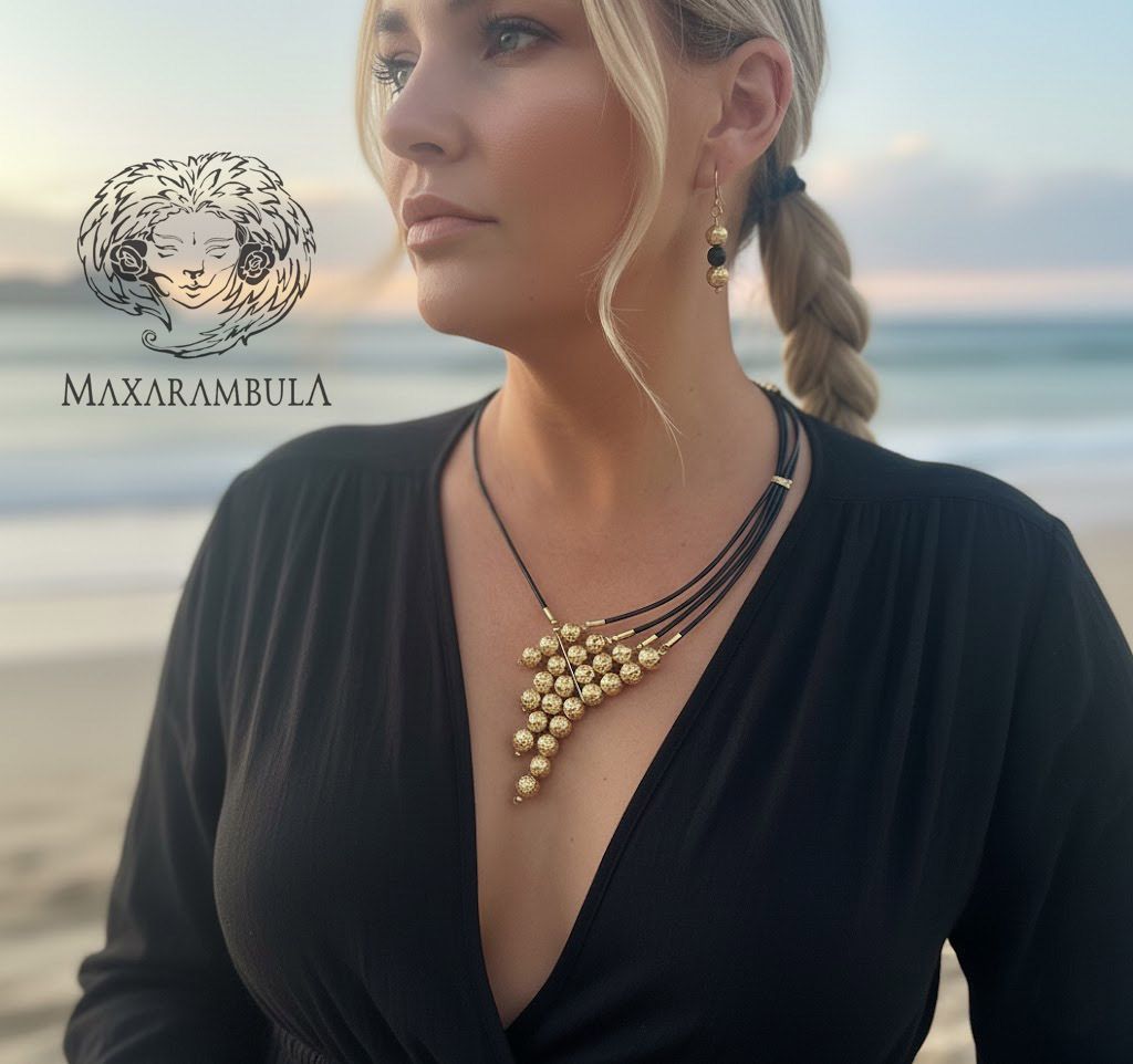 CABALISTICO Collar y Pendientes
