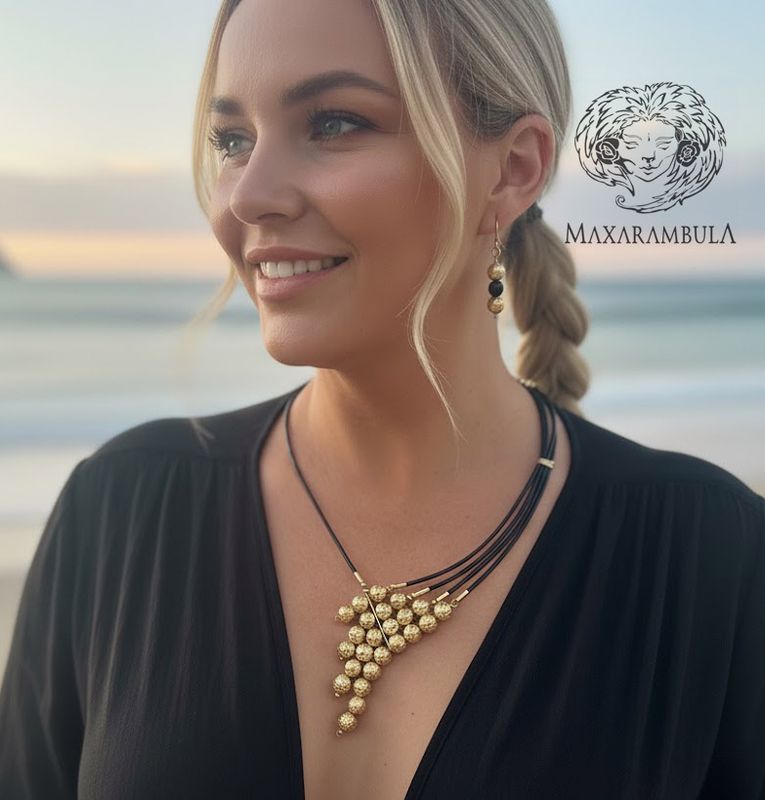 CABALISTICO Collar y Pendientes