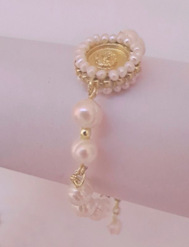 BRAZALETE PERLAS  EN dIJE