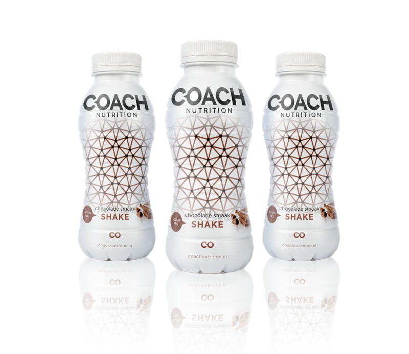 Kant en klaar shake chocolade tussendoortje