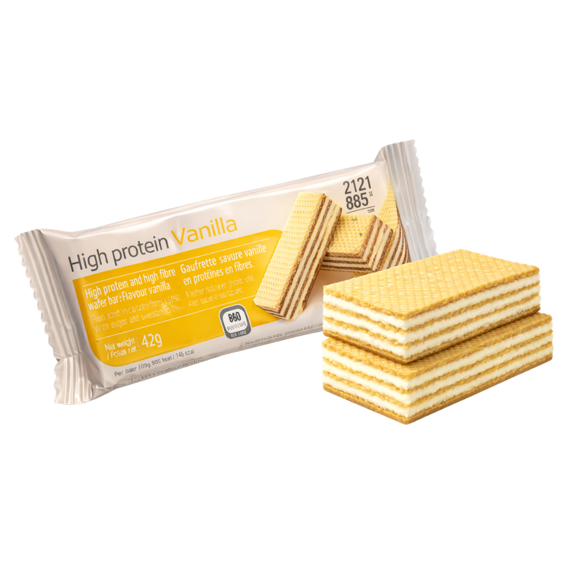 Wafer 4U - Proteïne Vanilla Hazelnut Wafer 4U - Proteïne Vanilla Hazelnut