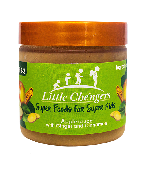 Applesauce with Ginger & Cinnamon