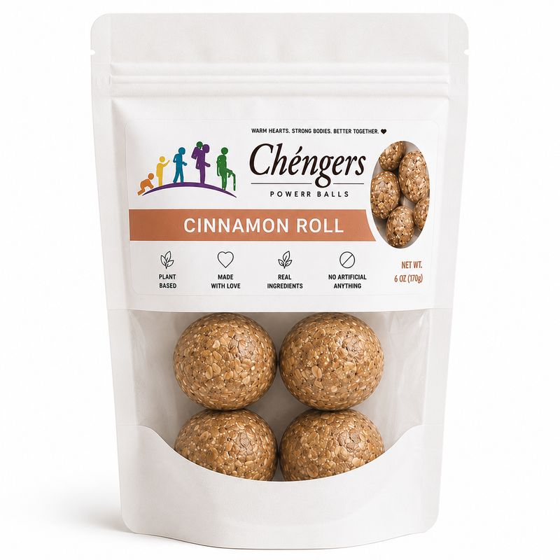 Cinnamon Roll Powerballs