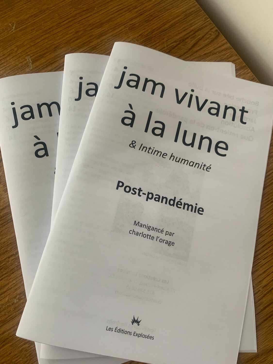 Jam vivant post-pandémique